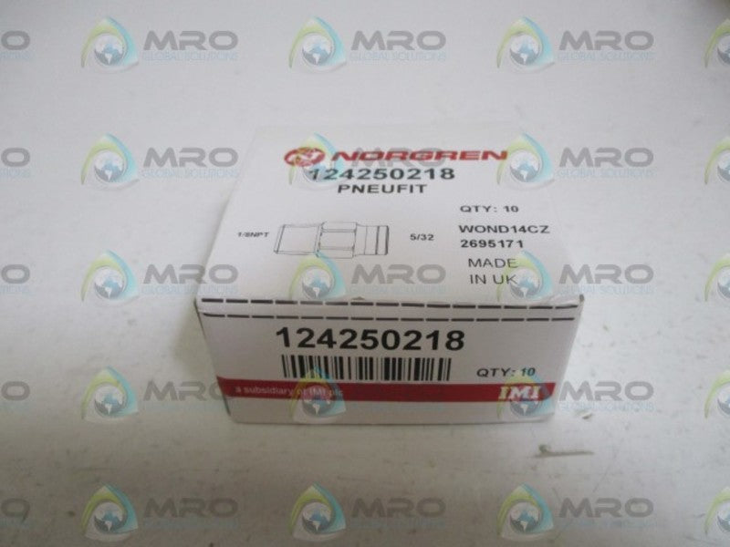 NORGREN 124250218 1/8" (PKG OF 10) NSFS