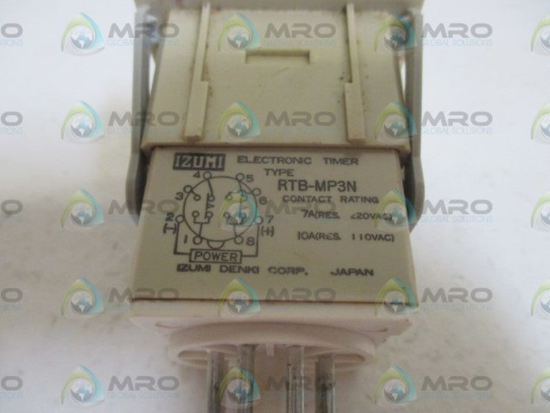 IZUMI RTB-MP3N ELECTRONIC TIMER  UNMP