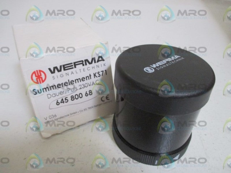 WERMA 64580068 BUZZER ELEMENT  NSMP