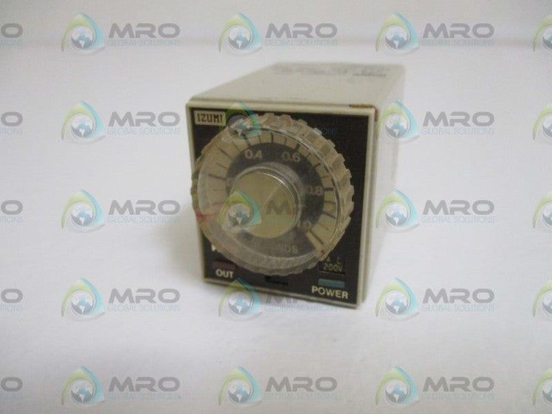 IDEC RTB-MP3N TIME-DELAY REALY AC200C 1SEC. NSMP