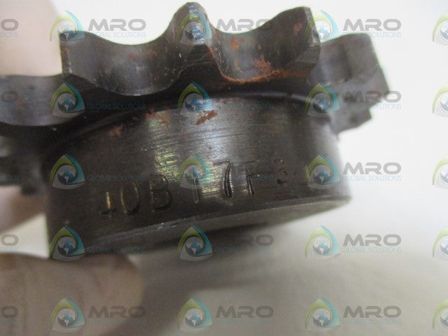 LOT OF 2 MARTIN 40B17F 3/4 SPROCKET *NEW NO BOX*