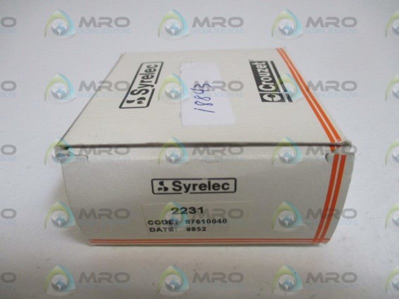 CROUZET 2231  NSNP IN  A BOX