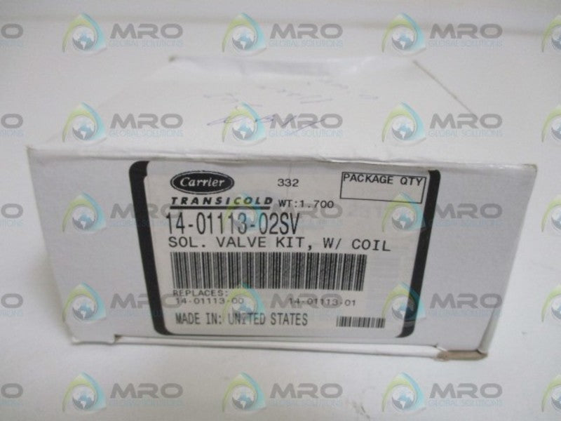 CARRIER 14-01113-02SV SOLENOID VALVE KIT  NSMP