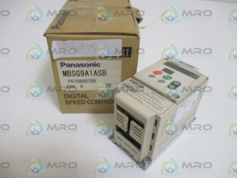 PANASONIC MBSG9A1ASB DIGITAL SPEED CONTROLLER  NSMP