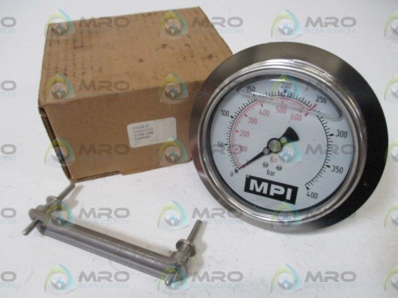 WIKA 52369901 213.54 4" LIQUID FILLED PRESSURE GAUGE 0-400PSI  NSMP