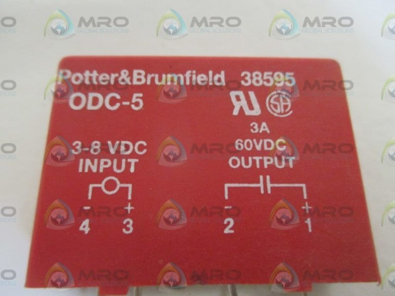 LOT OF 5 POTTER & BRUMFIELD ODC5 RELAY *NEW NO BOX*