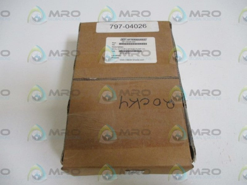 CLEAVER-BROOKS 797-04026-000 SEAL KIT FOR 2 STAGE PUMP ON  NSMP