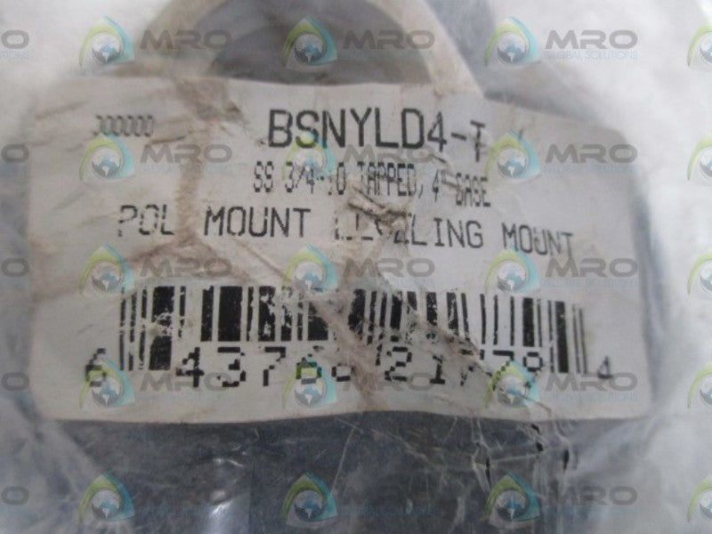 POLYMOUNT BSNYLD4-T LEVELING MOUNT  NSMP