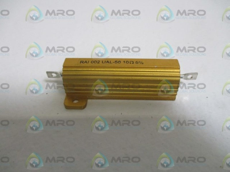 RAI 002 UAL-50 RESISTOR 10 5%  NSNP