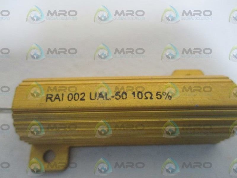 RAI 002 UAL-50 RESISTOR 10 5%  NSNP