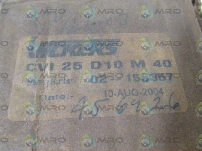 VICKERS CVI25D10M40 CARTRIDGE VALVE  NSMP