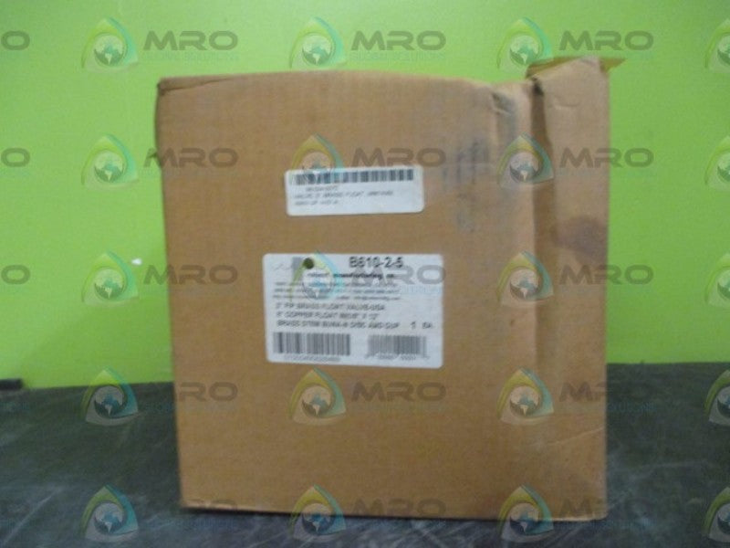 ROBERT CO. B610-2-5  FLOAT VALVE ASSMEBLY  NSFS