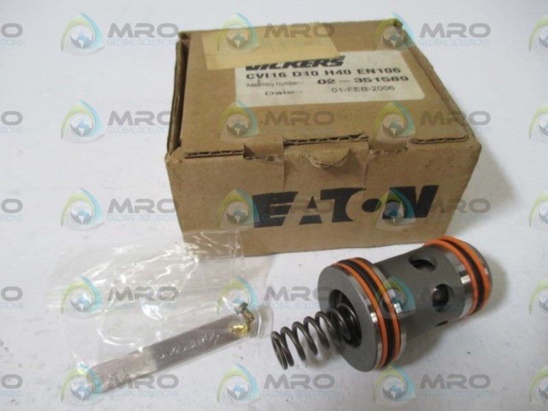 VICKERS CVI16D10H40EN106 CARTRIDGE VALVE  NSMP