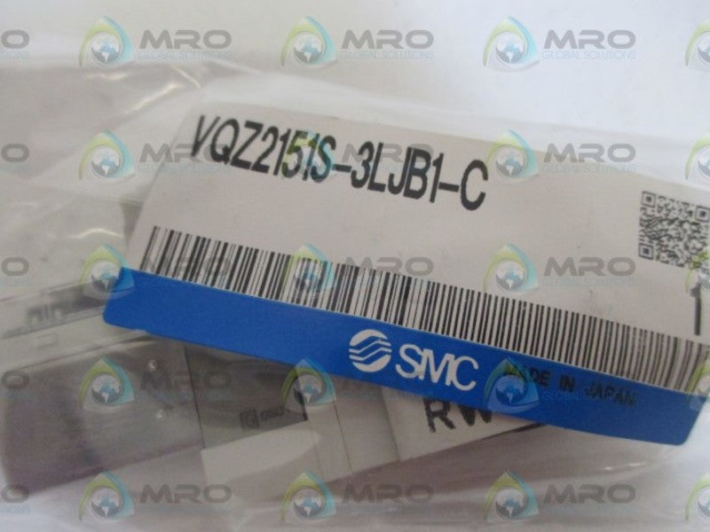 SMC VQZ2151S-3LJB1-C SOLENOID VALVENSNP IN A BAG