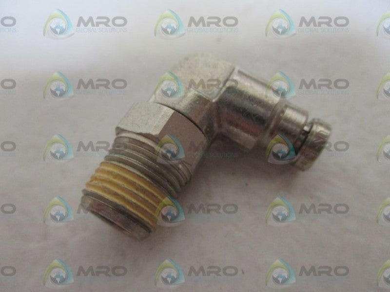 LOT OF 6 NORGREN 124470218 1/8" SWIVEL ELBOW ADAPTER NSMP