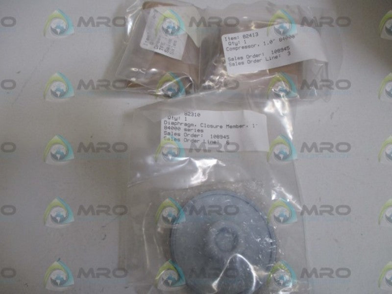 H.D. BAUMANN INC. TYPE 84000 REPAIR KIT * NEW IN A BAG *