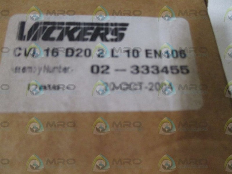 VICKERS CVI16D202L10EN106 CARTRIDGE VALVE  NSMP