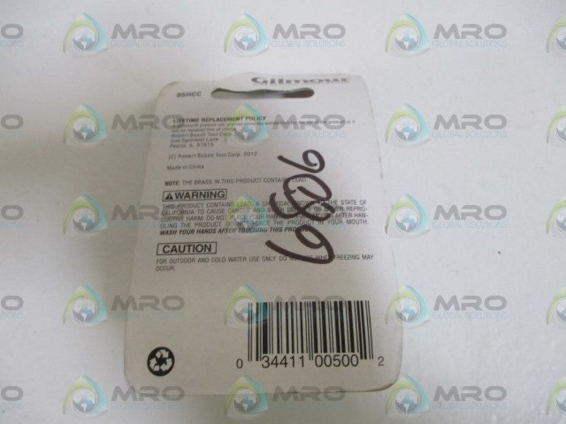 LOT OF 2 GILMOUR 05HCC HOSE CAP ORIGINAL PACKAGE