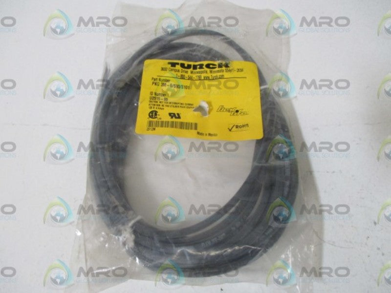 TURCK PKG3M-6/S90/S101 CORDSET * NEW IN A FACTORY BAG *