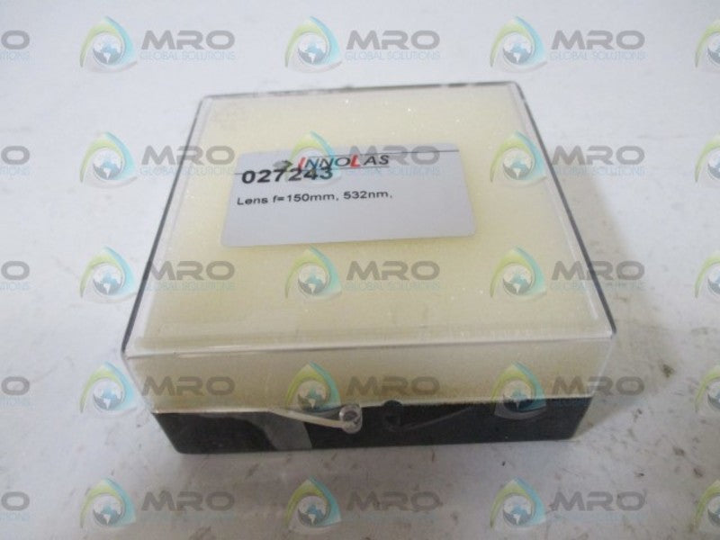INNOLAS 027243 LENS F=150MM, 532NM  ORIGINAL PACKAGE