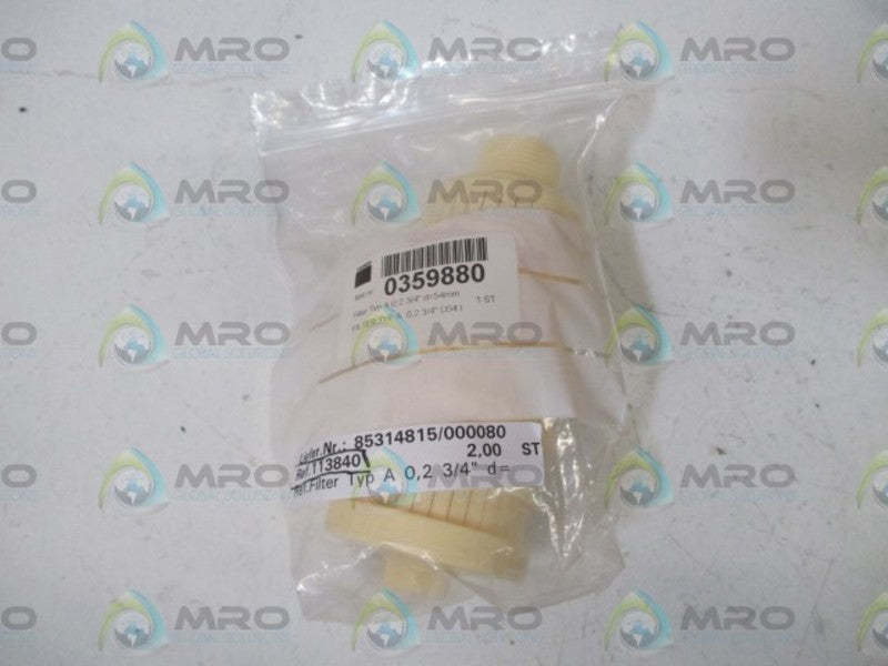 TRUMPF 113840 FILTER  NSNP IN A BAG