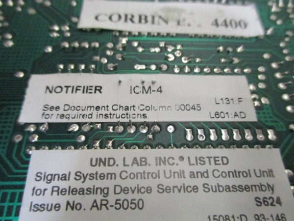 NOTIFIER 1CM-4 CIRCUIT BOARD  NSMP