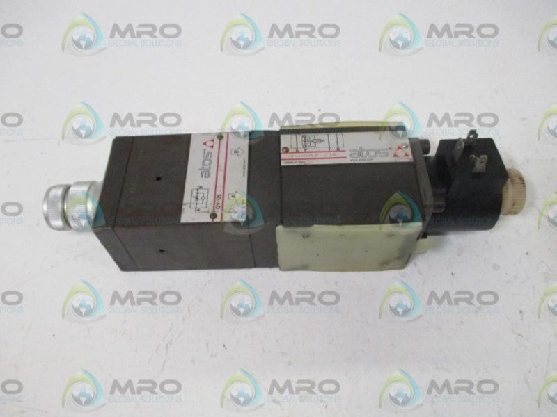 ATOS QV-06/6/60 W/ DHQ-011/C/6-1 21 SOLENOID VALVE  UNMP