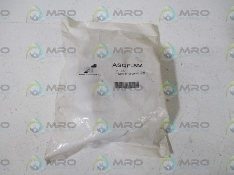 ARROW ASQF-8M 1" MALE MUFFLER * NEW IN A FACTORY BAG *
