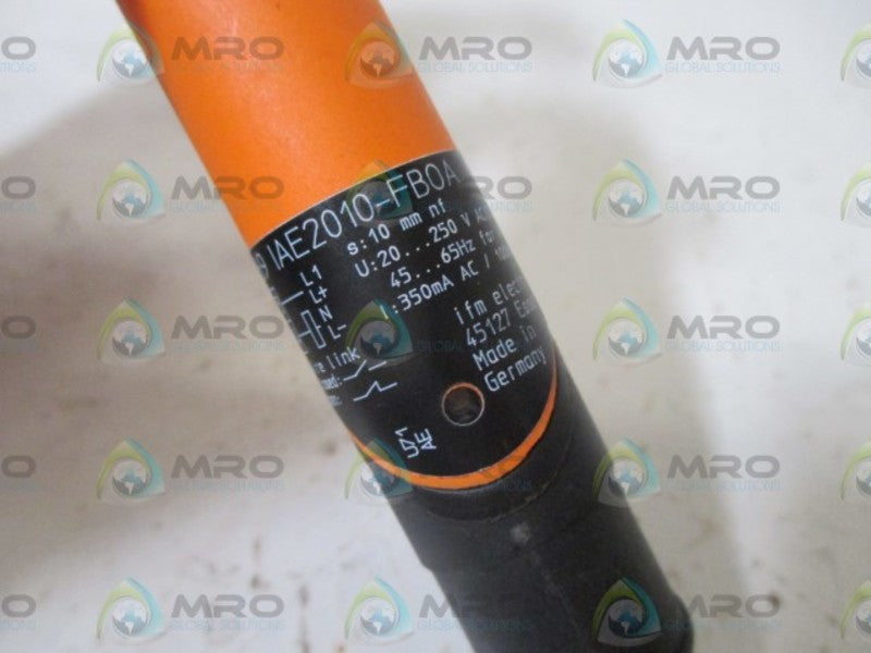 IFM EFECTOR IA0069 INDUCTIVE PROXIMITY SENSOR  NSNP
