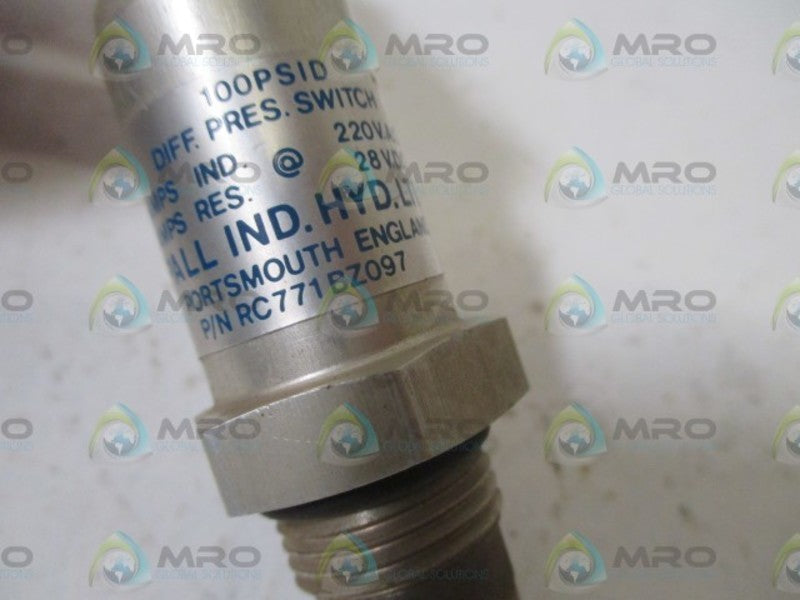PALL RC771BA097 PRESSURE SWITCH  UNMP