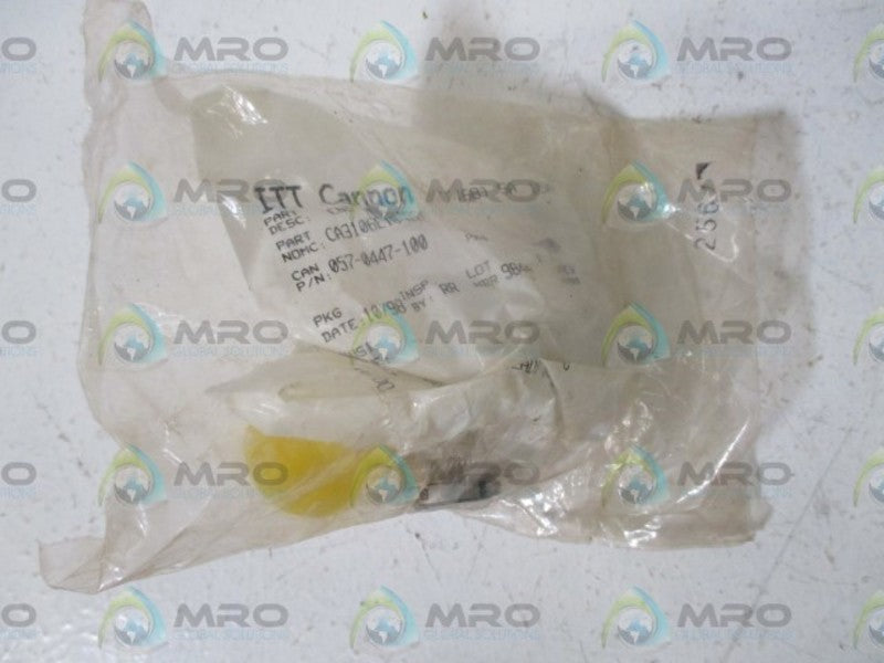 ITT CANNON CA3106E18-A71 END BELL ASSY.  NSMP