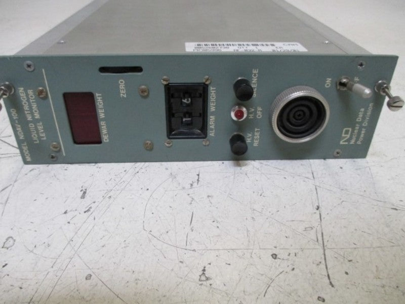 LIQUID NITROGEN NDAV-100 LEVEL MONITOR  UNMP