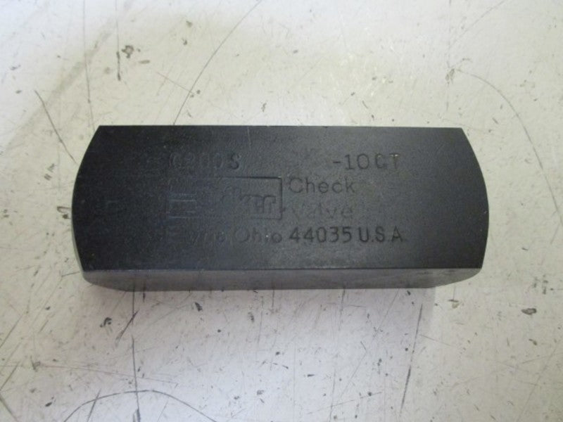 PARKER C8005 CHECK VALVE  NSNP
