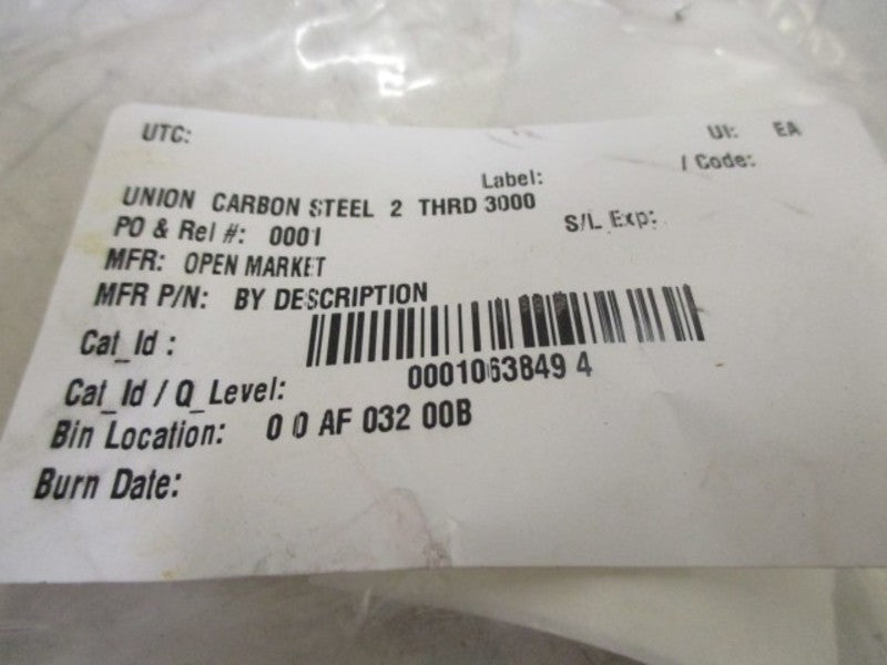 OPEN MARKET A105 CARBON STEEL  NSNP