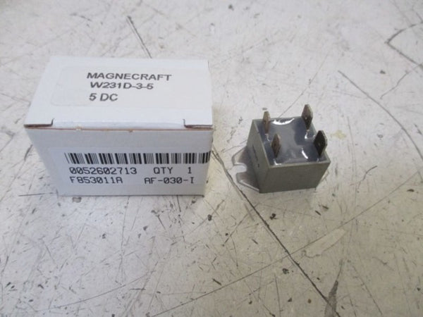 MAGNECRAFT W231D-3-5 RELAY NSMP