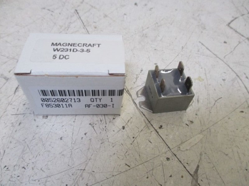 MAGNECRAFT W231D-3-5 RELAY NSMP