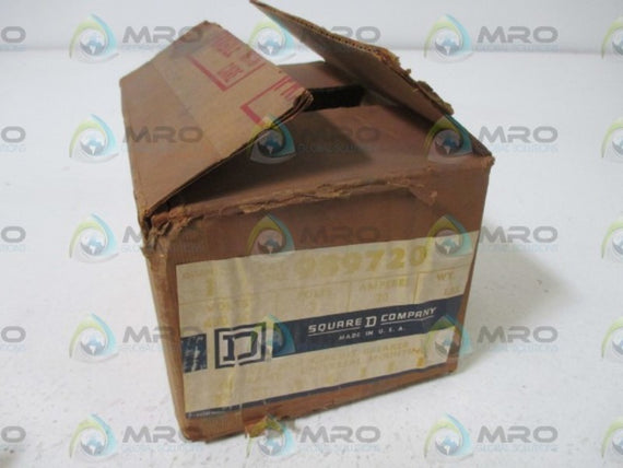 SQUARE D 989720 CIRCUIT BREAKER * NEW IN BOX *