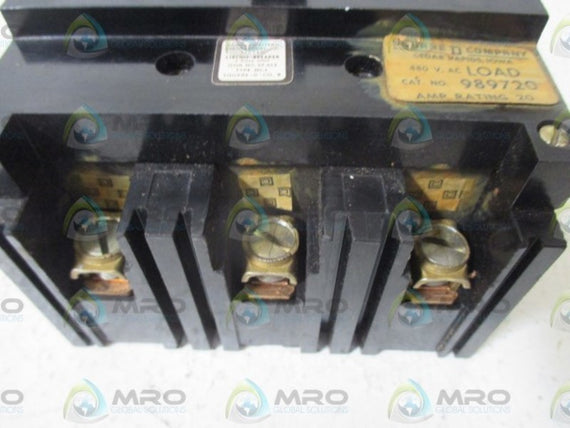 SQUARE D 989720 CIRCUIT BREAKER * NEW IN BOX *