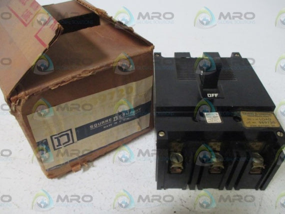 SQUARE D 989720 CIRCUIT BREAKER * NEW IN BOX *