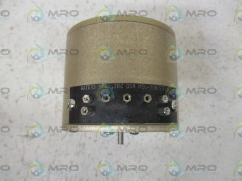WATERS MFG. MEL-198 9316  NSNP