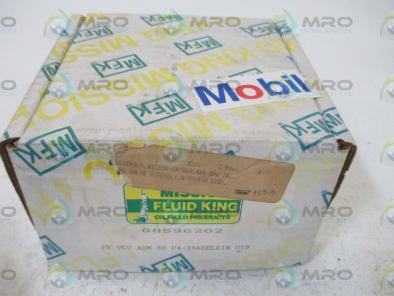 KING MFG. 08596202 VALVE ASSEMBLY  NSNP I A BOX