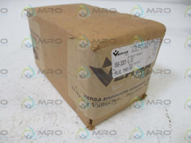 VERSA VSW-3301-L-31 3-WAY VALVE NSFS