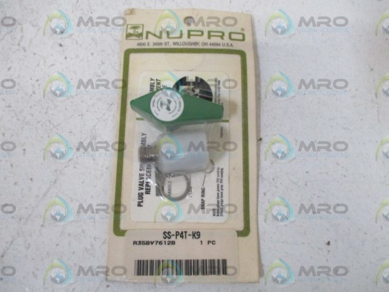 NUPRO SS-P4T-K9 PLUG VALVE ASSEMBLY * ORIGINAL PACKAGE *