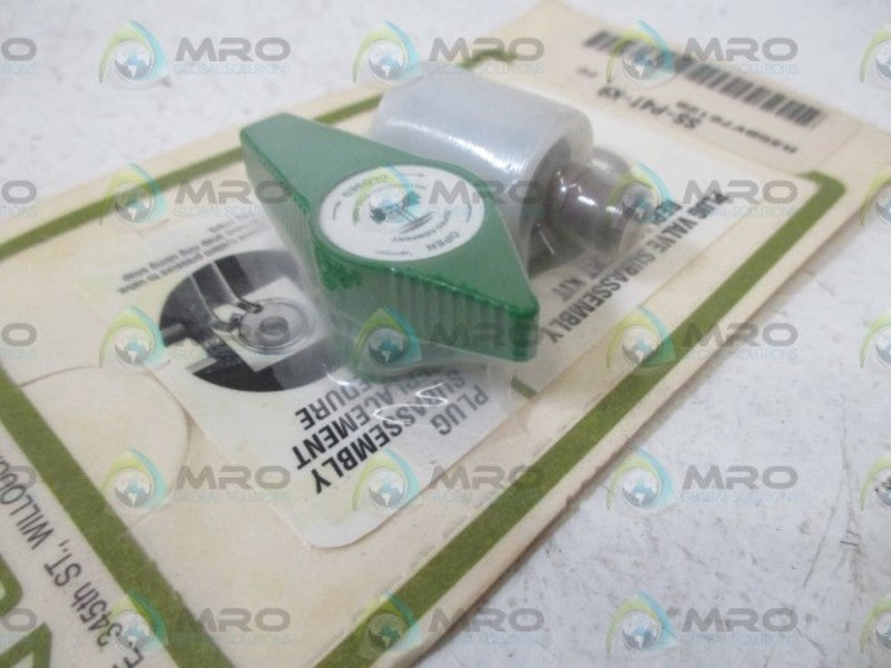 NUPRO SS-P4T-K9 PLUG VALVE ASSEMBLY * ORIGINAL PACKAGE *