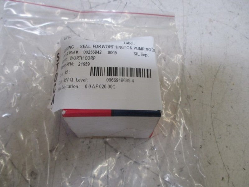 WORTH CORP  21659 SPRING SEAL  NSMP