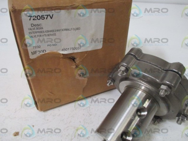 SIGMA 20HM30 CLOSED VALVE  NSMP
