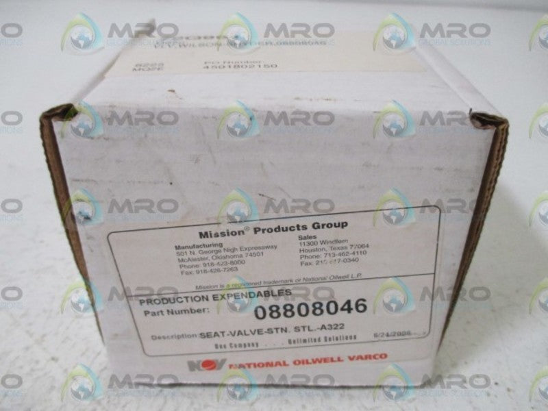 MISSION 08808046 SEAT VALVE  NSMP