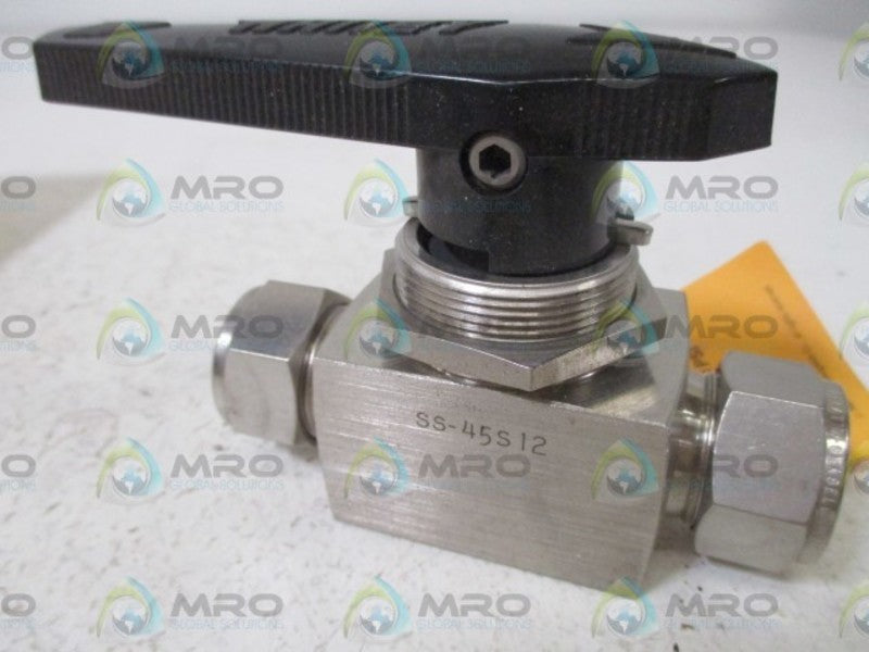 WHITEY SS-45S12  BALL VALVE  NSMP
