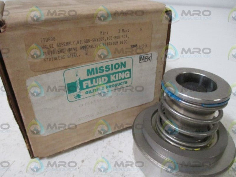 MISSION 08800434 VALVE ASSMBLY  NSMP