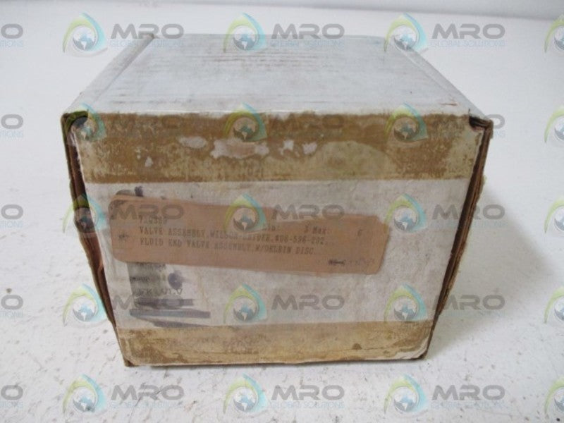 WILSON-SNYDER 08-596-202 VALVE ASSEMBLY  NSMP